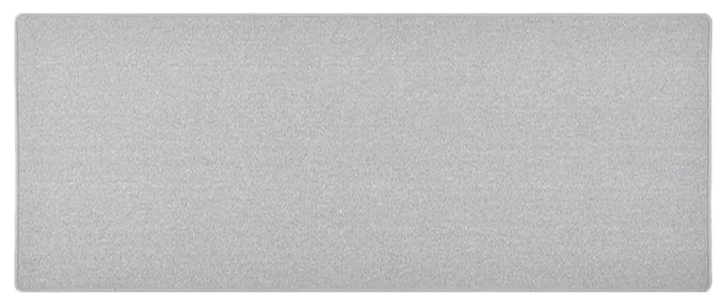 vidaXL Tapete/passadeira 80x200 cm cinzento-claro