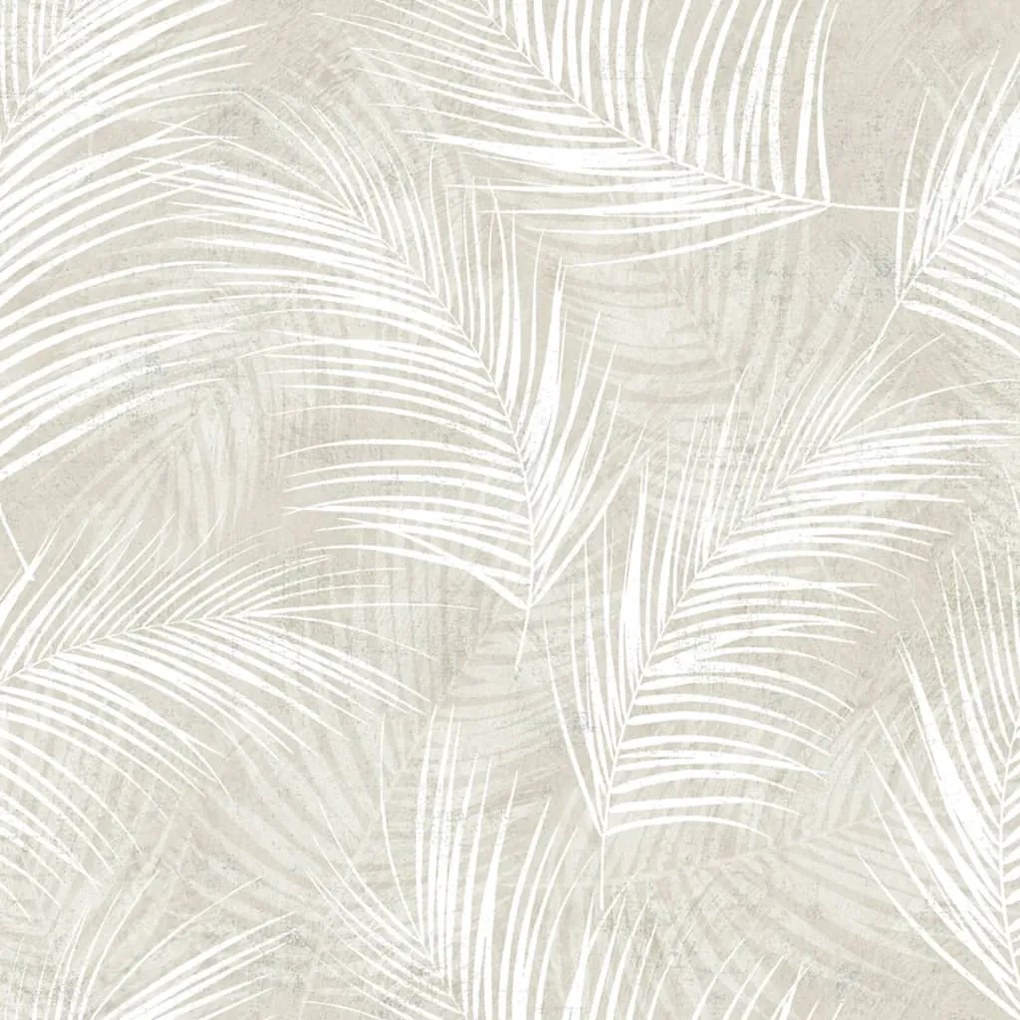 430619 DUTCH WALLCOVERINGS Papel de parede Palm bege