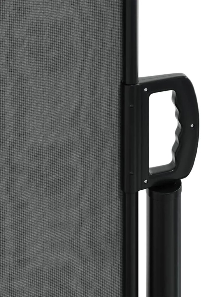 Toldo lateral retrátil 180x600 cm antracite