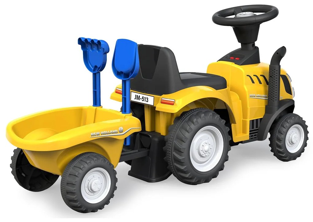 Andarilho Bebés Tractor New Holland T7 Amarelo