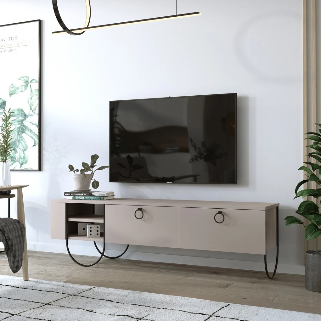 Sofá de 1 Lugar Lora – Mocha – 110x108x65 cm