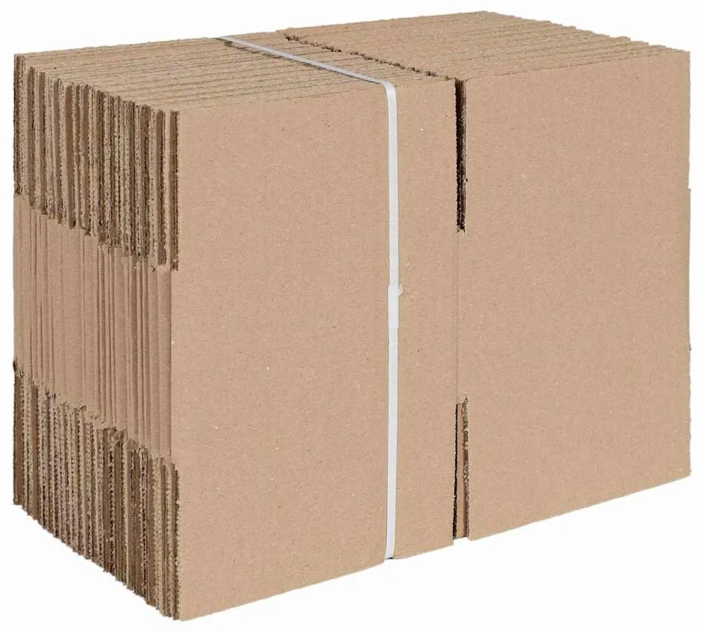 Caixa Dobrável 50 pcs 15x15x8 cm Papelão