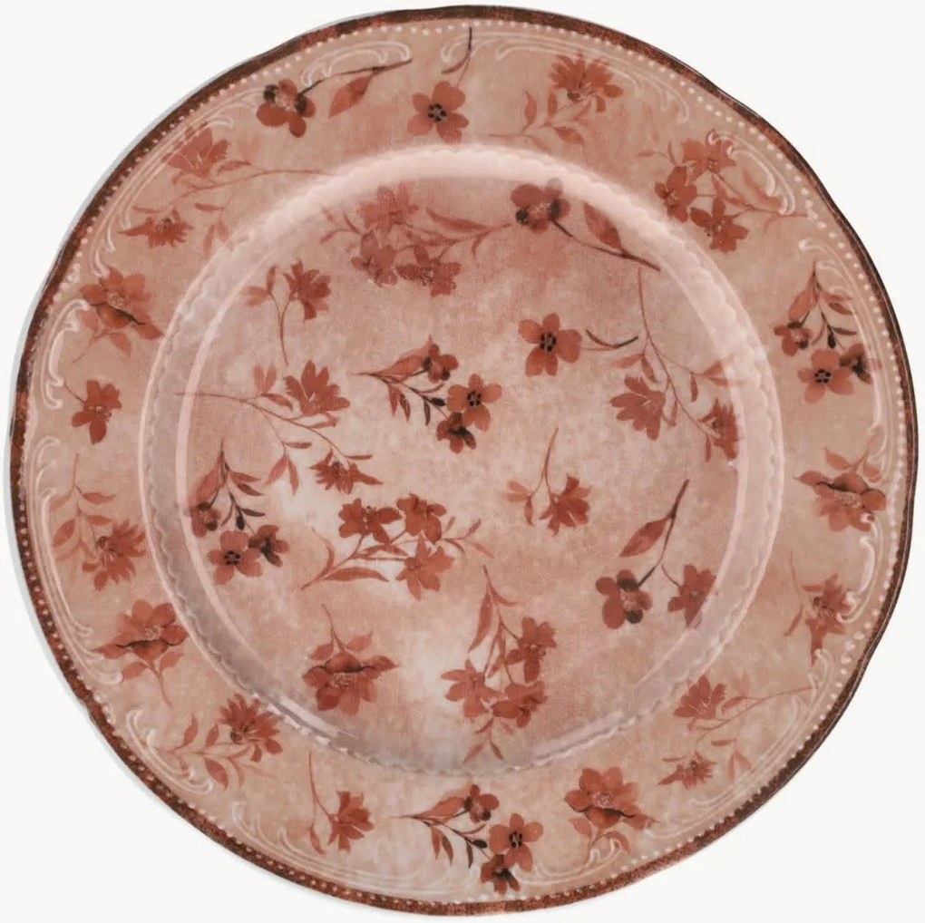 Pratos rasos de porcelana Vienna, conjunto de 6