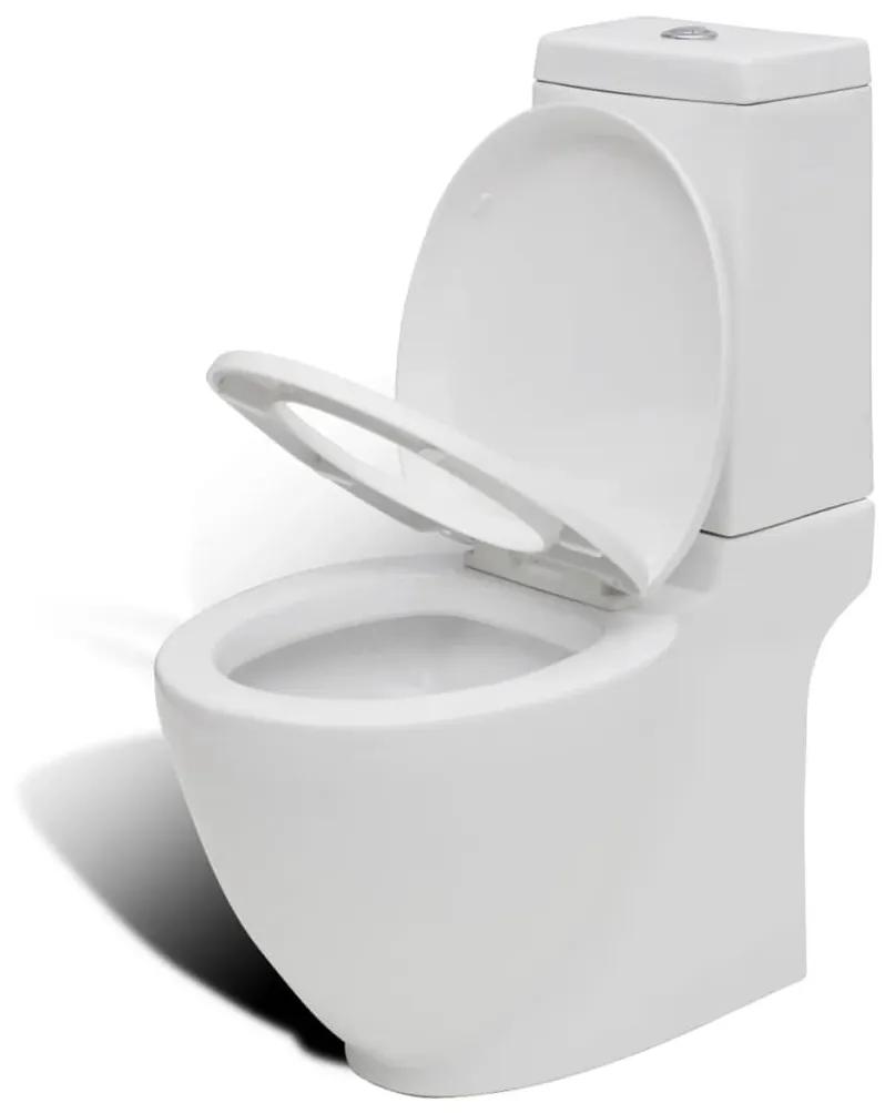 Vaso sanitário ceramico quadrado branco