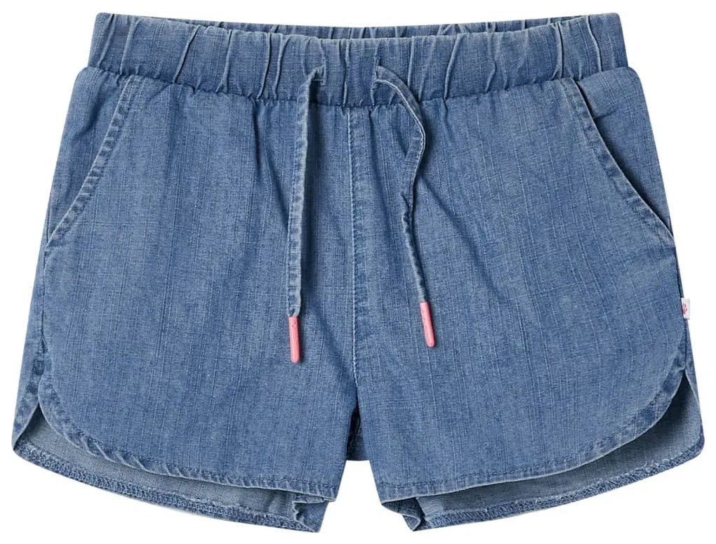 Calções de criança azul-ganga 140