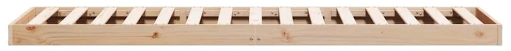 Cama de Chão vidaXL 90x210 cm em Madeira Sólida de Pinho