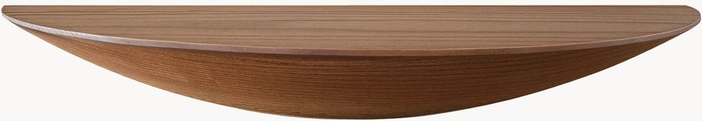 Estante de parede em madeira de freixo artesanal Drop