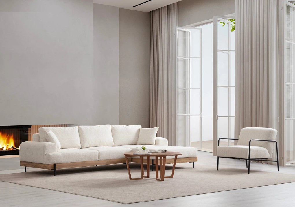 Sofá de Canto Eti – Branco – 280 x 170 cm