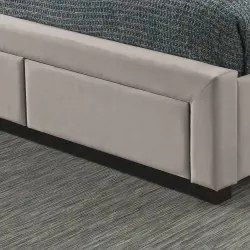 Cama de Casal BIA Bege - 160x200cm