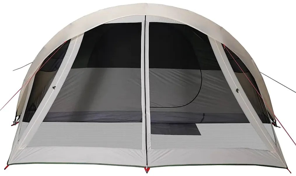 Tenda familiar estilo cabana para 6 pessoas impermeável verde