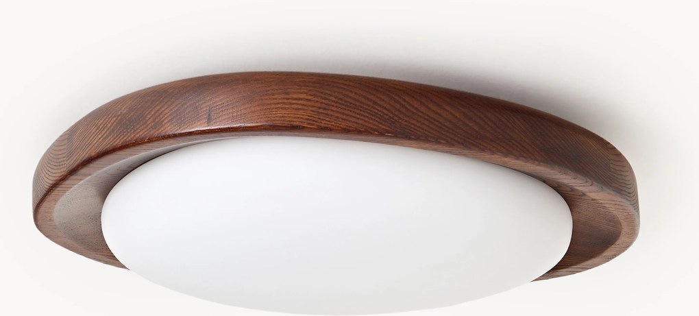 Candeeiro de teto com estrutura em madeira de freixo Matthew