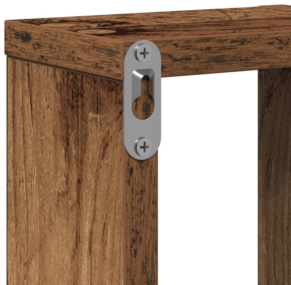 Prateleira de Parede Madeira Velha 104,5x10x43 cm Madeira de Engenhari