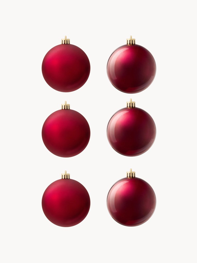 Bolas de Natal Decoris, 6 uni.