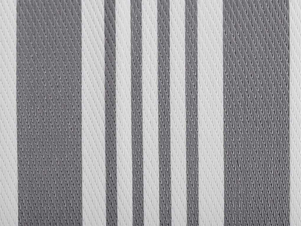 Tapete de exterior cinzento 120 x 180 cm DELHI Beliani