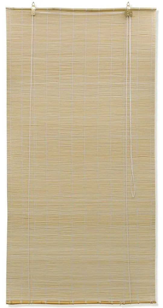 Estore de enrolar 120 x 220 cm bambu natural