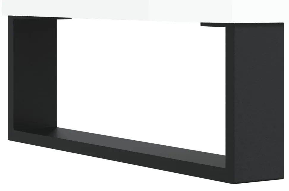 Sapateira 70x36x60 cm derivados de madeira branco brilhante