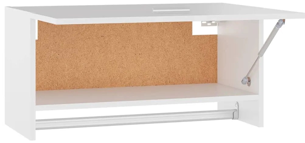 Roupeiro 70x32,5x35 cm derivados de madeira branco