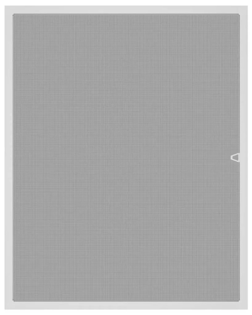 Tela anti-insetos para janelas 100x120 cm branco