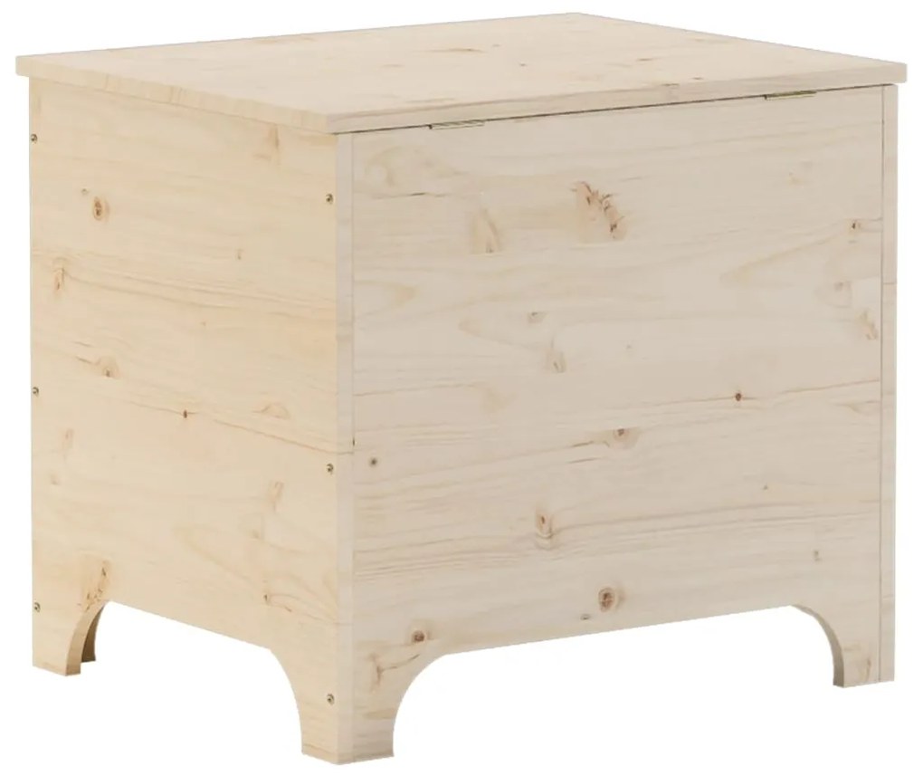 Caixa de arrumação com tampa RANA 60x49x54 cm pinho maciço