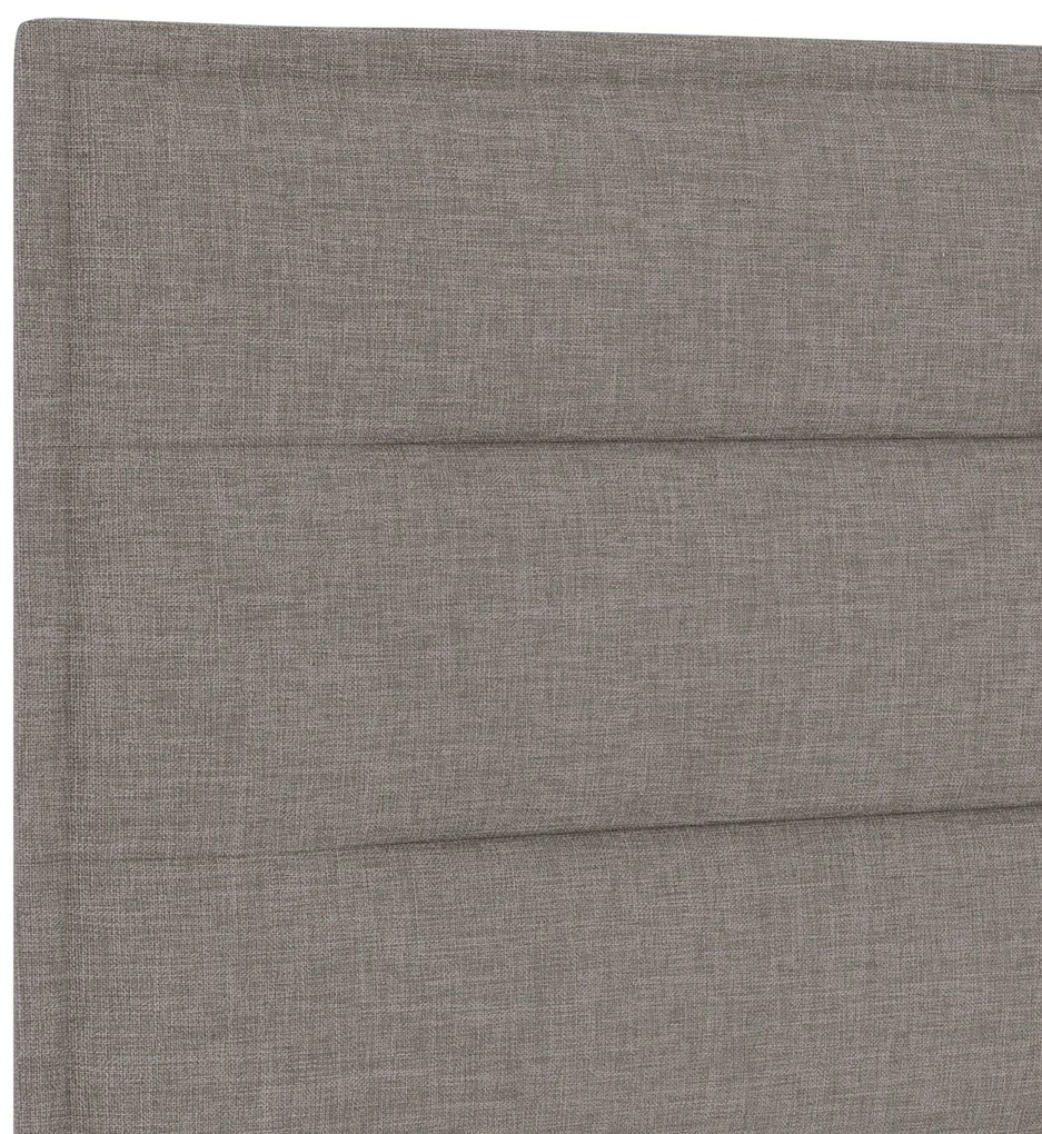 Cabeceira Design Linhas Taupe 160 cm Tecido