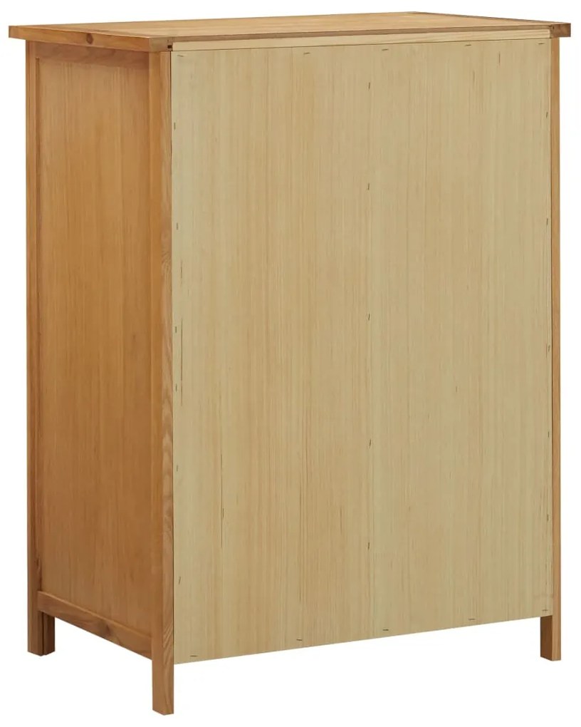 Roupeiro 76x52x105 cm madeira de carvalho maciça