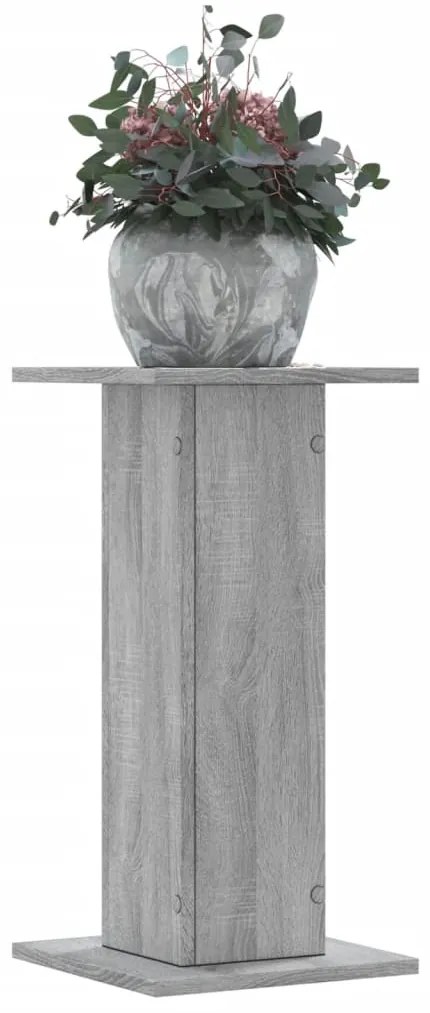 vidaXL Suportes p/ plantas 2 pcs 30x30x60 cm derivados de madeira