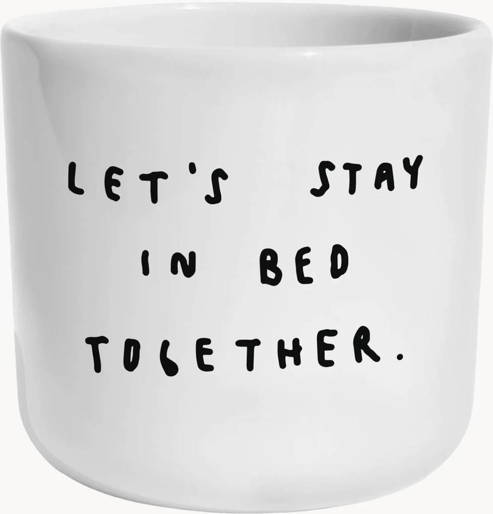 Chávena Let's Stay In Bed Together