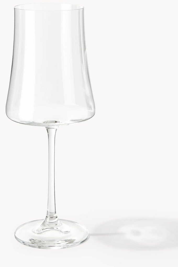 Copos de vinho branco de cristal Gwenda, conjunto de 6