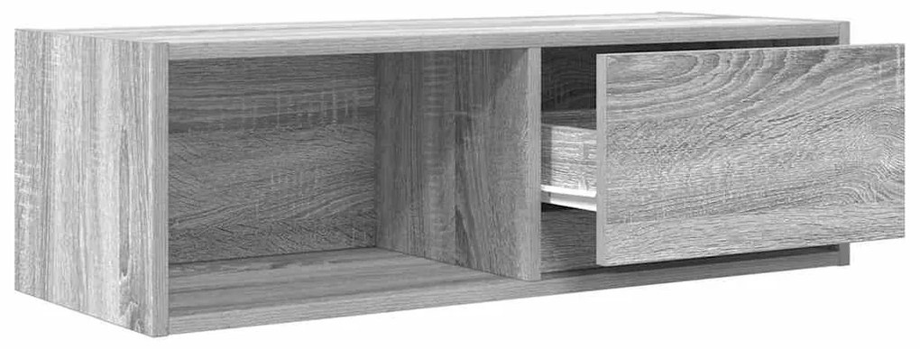 Móveis de TV 2pcs 80x31x25,5cm deriv. madeira sonoma cinzento