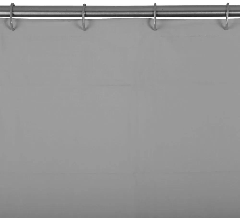 Cortina de Duche Versa Cinzento PVC (180 x 180 cm)