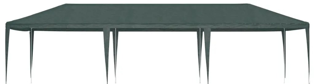 Tenda para festas 4x9 m 90 g/m² verde