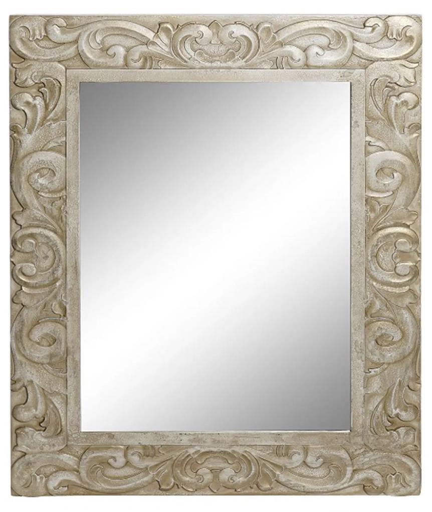 Espelho Parede 90X5X113CM Envelhecido Branco