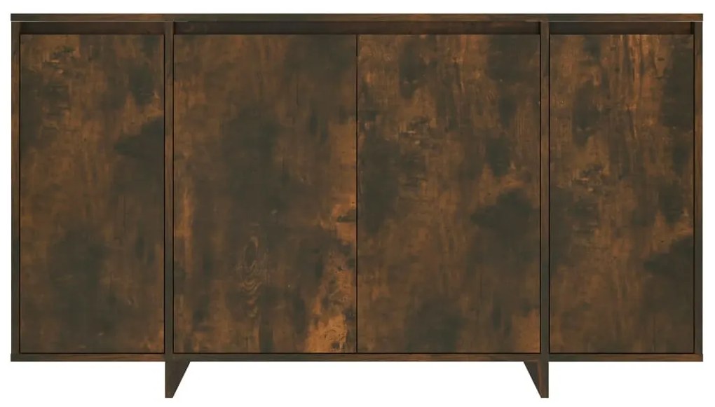 Aparador 135x41x75 cm derivados de madeira carvalho fumado