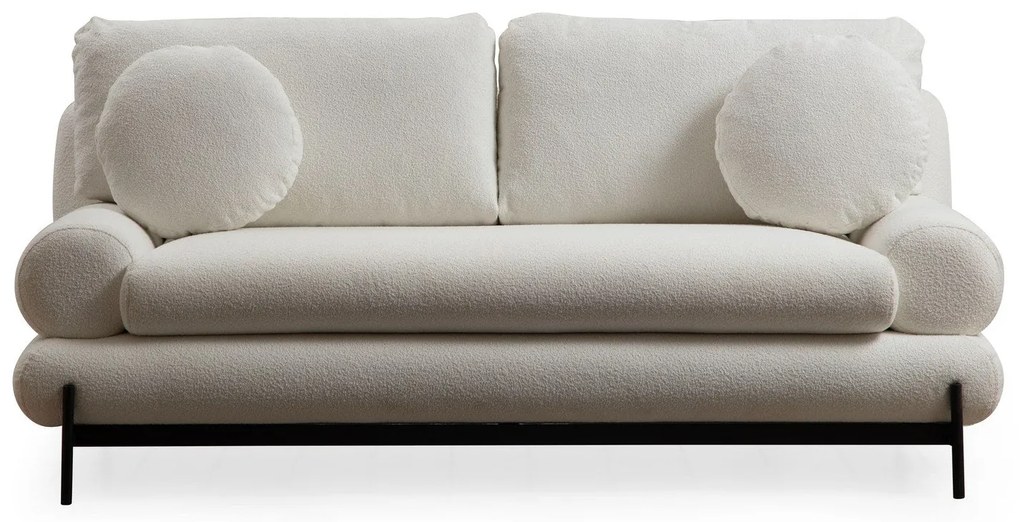 Sofá 2 Lugares Livorno – Branco – 188x85x92 cm