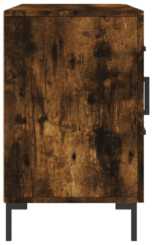 Aparador 100x36x60 cm derivados de madeira carvalho fumado