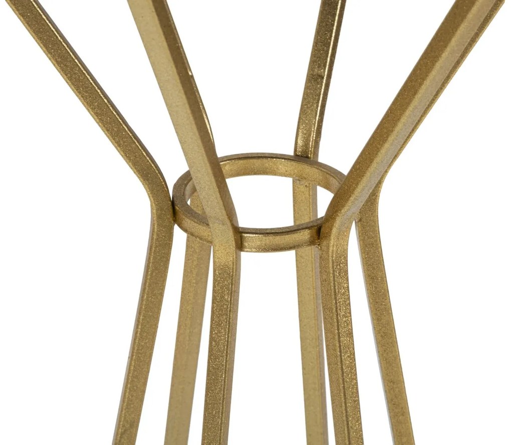 MESA DE APOIO SIMPLE NEW DOURADA Ø 40X80 CM