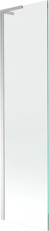 Mexen Next L parede de banho 1-folha 50 x 150 cm, transparente, cromado - 895-050-000-03-00-01
