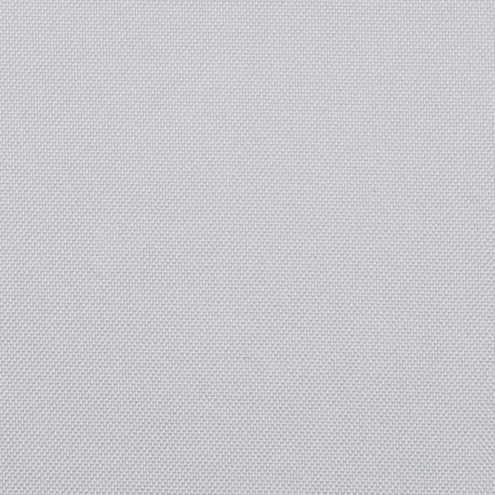 Almofadas de assento de jardim 6 pcs 45x45x2 cm cinzento-claro