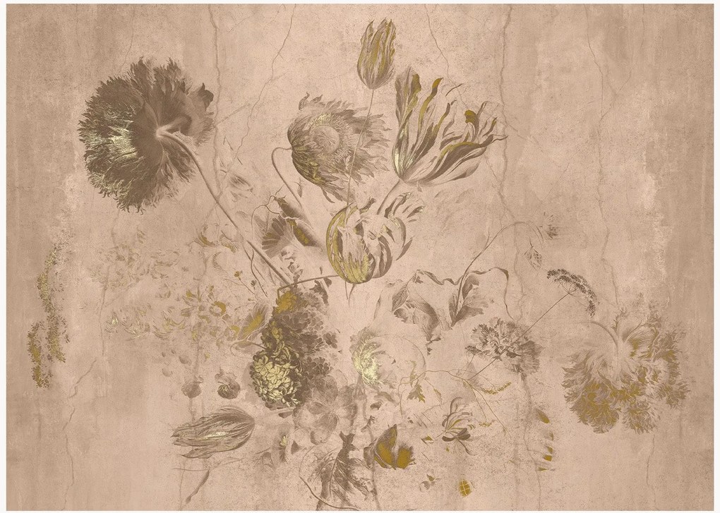 Papel de parede Fresco Flowers High Gloss