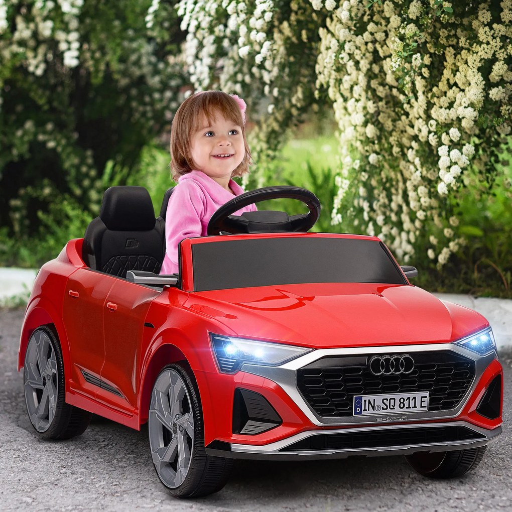 AIYAPLAY Carro Elétrico para Crianças acima de 3 Anos Carro Audi Q8 Et