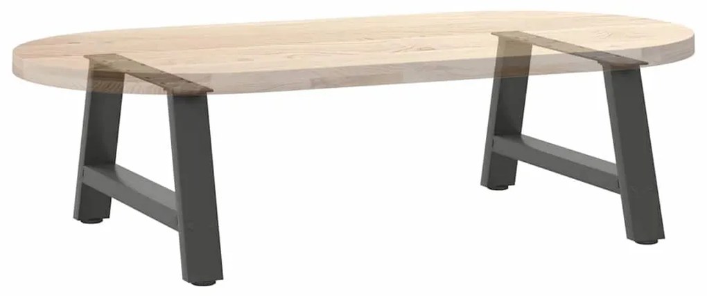 Pés para mesa de centro em formato A, 2 peças, antracite, 60x(30-31) c