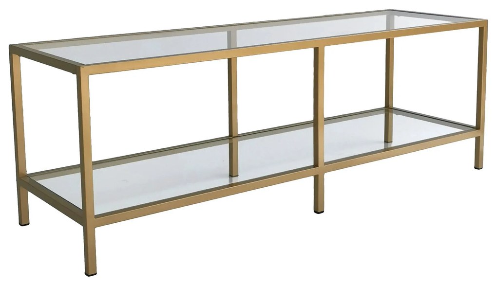 Móvel para TV Basic – Dourado – 130 cm x 45 cm x 40 cm