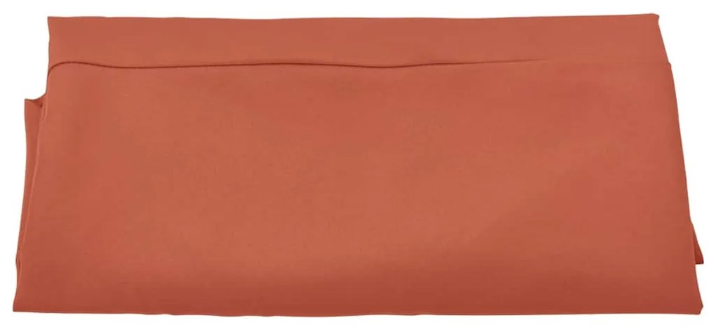 Tecido de substituição p/ guarda-sol exterior 300 cm terracota