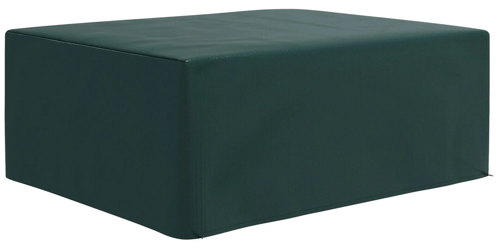Outsunny Capa Protetora Móveis Jardim Retangular 235x190x90cm Verde Impermeável Anti-UV | Aosom Portugal