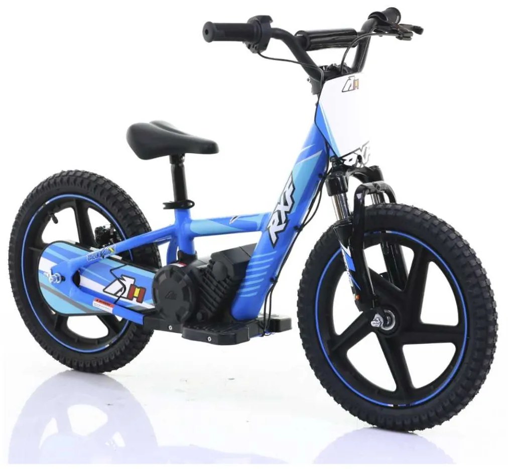 Bicicleta elétrica infantil 250W 16” pro Roan RXF Sedna Azul