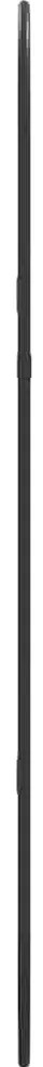 Espelho de parede 70x30 cm oval preto