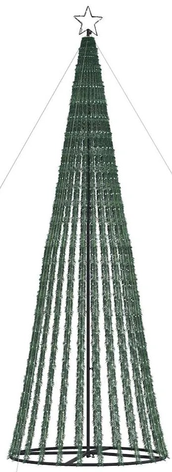 LED Árvore de Natal 1028 LEDs Branco Quente 403 cm