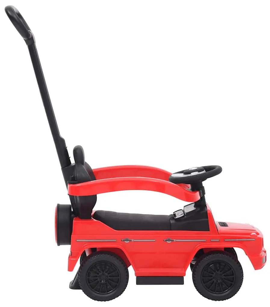 Carro infantil de empurrar Mercedes-Benz G63 vermelho