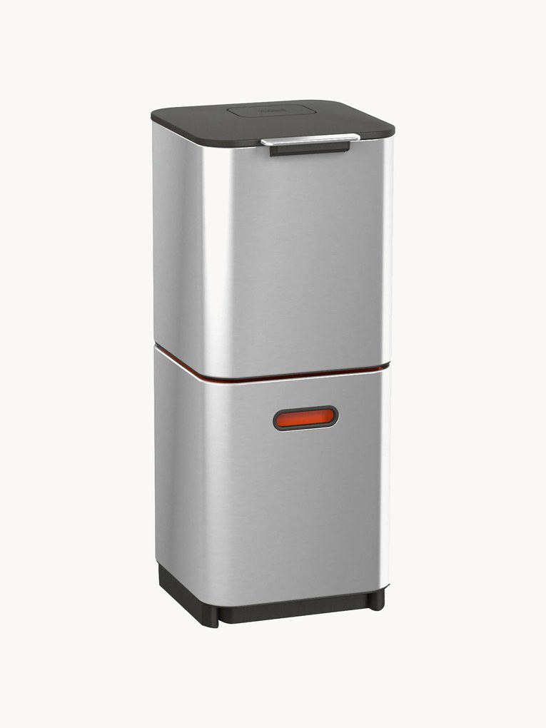 Waste Bin Totem with Separate Recycling Unit, 2 X 20 L