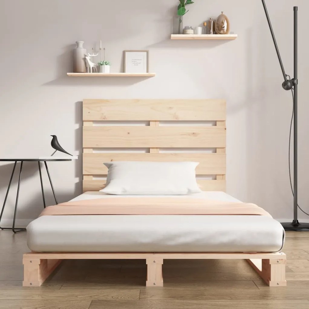 Cama sem colchão 90x200 cm madeira de pinho maciça